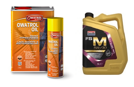 Granville and Owatrol Oils